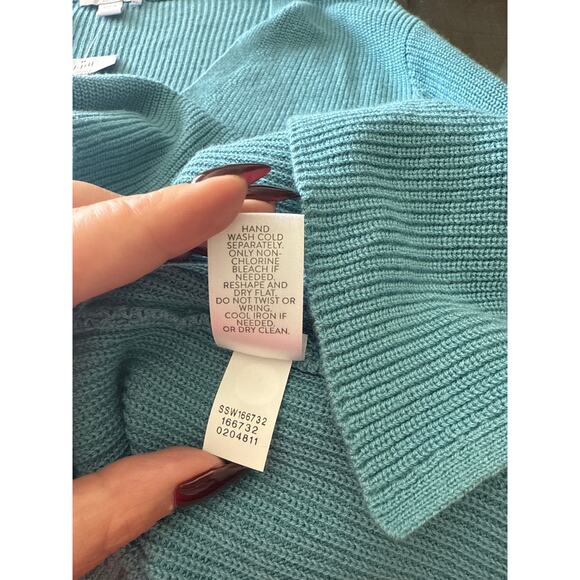 J. Jill V-Neck Long Sleeve Sweater Size XL Petite NWT - Picture 6 of 6